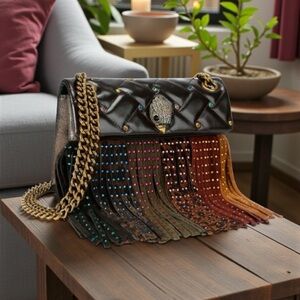 Kurt Geiger London Mini Fringe Bag. NWT and Dustbag